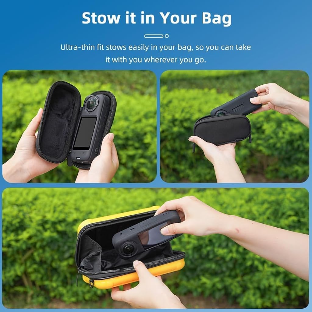 ZORBES® Silicone Protective Case and Lens Cover Combo for Insta 360 X4, Anti-Scratch, Anti-Slip Snug-Fit Skin and Removable Lens Cap for DIY, Journaling, Scrapbooking, Crafts, Planners ZORBES® Silicone Protective Case and Lens Cover Combo for Insta 360 X4, Anti-Scratch, Anti-Slip Snug-Fit Skin and Removable Lens Cap for DIY, Journaling, Scrapbooking, Crafts, Planners